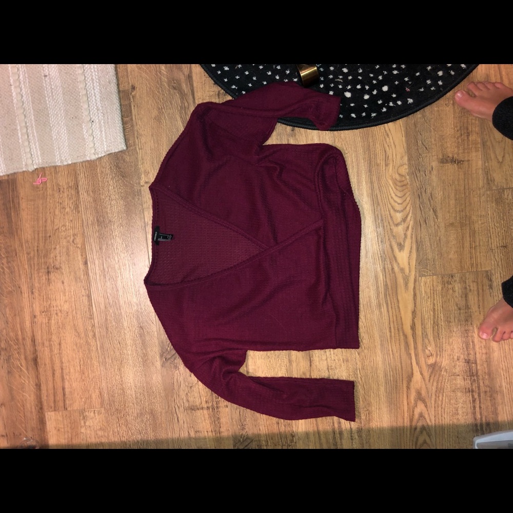 Forever 21 cropped sweater